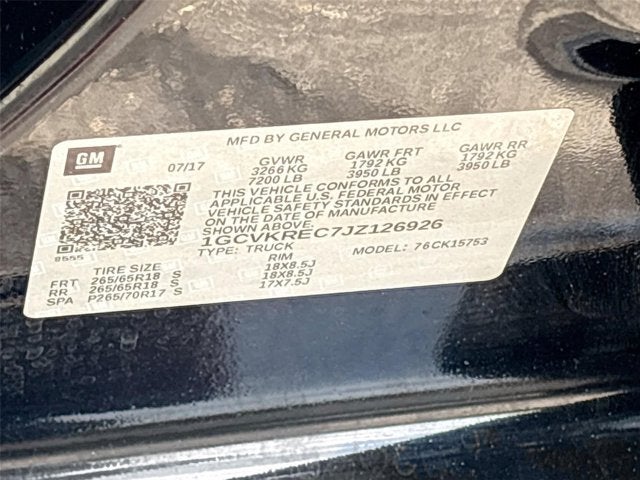 2018 Chevrolet Silverado 1500 LT LT2